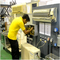 PVMA : PERALATAN PENYAMANAN UDARA HVAC SATU FASA